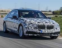 Technologie- und Innovations-Workshop zur neuen BMW 7er Reihe. PreDrive Miramas.